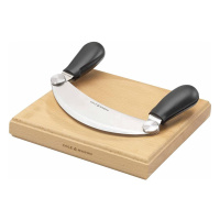 Cole&Mason Cole&Mason - Kuchyňské prkénko a kolíbkový nůž 21,5x51,5 cm buk