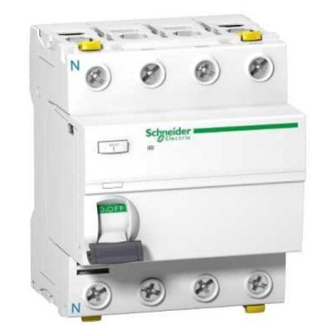 Proudový chránič Schneider Electric Acti9 iID 4P 25A 30mA A A9Z21425