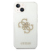 Guess TPU Big 4G Full Glitter kryt iPhone 14 Plus čirý