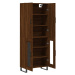 vidaXL Skříň highboard hnědý dub 69,5 x 34 x 180 cm kompozitní dřevo