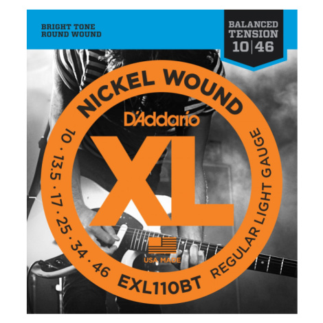 D'Addario EXL110BT - Balanced Tension - .010 - .046