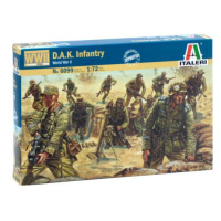 Model Kit figurky 6099 - WWII - DAK Infantry (1:72)