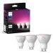 Philips SADA 3x LED RGBW Stmívatelná žárovka Philips Hue WACA GU10/4,2W/230V 2000-6500K