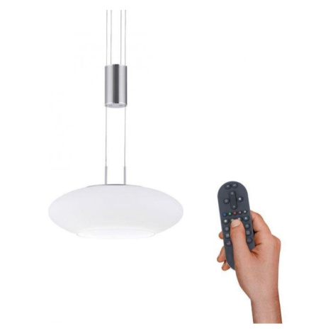 PN 2075-55 Paul Neuhaus, Q-ETIENNE, LED závěsné svítidlo ocel, Smart Home ZigBee 2700-5000K - PA PAULNEUHAUS