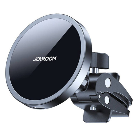 Joyroom Držák do mřížky auta Joyroom JR-ZS240 s indukční nabíječkou Qi (černý)