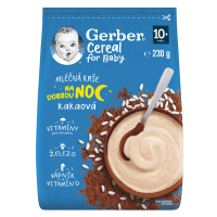 GERBER Cereal mléčná kaše kakaová Dobrou noc 230g