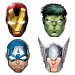 Procos Masky Avengers - mix 4 vzorů 6 ks