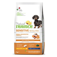 Natural Trainer No gluten mini losos granule 7 kg