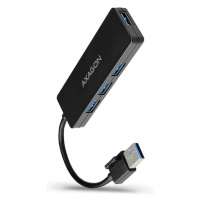 AXAGON HUEG1A 4x USB 3.2 Gen 1 SLIM hub kabel TypeA 14cm