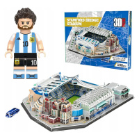 Fotbalový stadion Stamford Bridge Fc Chelsea Puzzle 3D 108 el Bonus