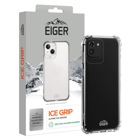 Kryt Eiger Ice Grip Case for Samsung Galaxy A03 (Global) in Clear Eiger Glass