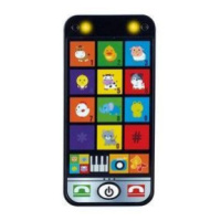 Telefon - interaktivní smartphone 6,5x13,5 cm