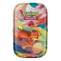 Pokémon tcg: vibrant paldea mini tin - dachsbun a oricorio