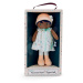 Panenka pro miminka Manon K Tendresse Kaloo 25 cm v hvězdičkových šatech z jemného textilu v dár