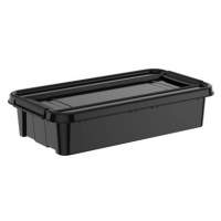 Siguro Pro Box Recycled Underbed 31 l, 39,5 x 17,5 x 72 cm, černý