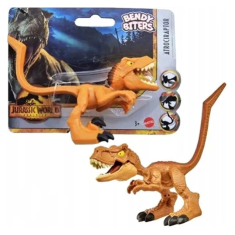 Jurský svět bendy biters atrociraptor ohebná figurka, hhj48 Mattel
