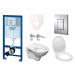Cenově zvýhodněný závěsný WC set Grohe do lehkých stěn / předstěnová montáž+ WC S-Line S-line Pr
