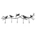 KARE Design Nástěnný věšák Birds Gossip 71cm