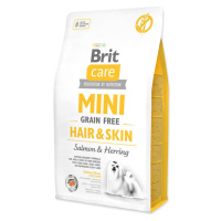 BRIT Care Mini Grain Free Hair & Skin granule pro dlouhosrsté mini psy 1 ks, Hmotnost balení: 2 