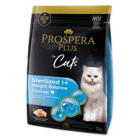 PROSPERA PLUS Sterilized 1+ Chicken Weight Balance Krmivo pro kočky 1 kus, Hmotnost balení (g): 