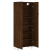 vidaXL Skříň highboard hnědý dub 69,5 x 34 x 180 cm kompozitní dřevo