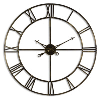 Estila Kovové nástěnné hodiny Dorian II 100cm