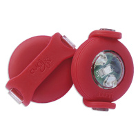 CURLI - Luumi LED bezpečnostní světélko na obojek RED