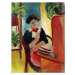 Obrazová reprodukce Elizabeth Reading, August Macke, 30 × 40 cm