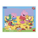 Peppa pig si hraje - tvary /puzzle/