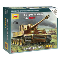 Wargames (WWII) tank 6256 - Tiger I (1: 100)