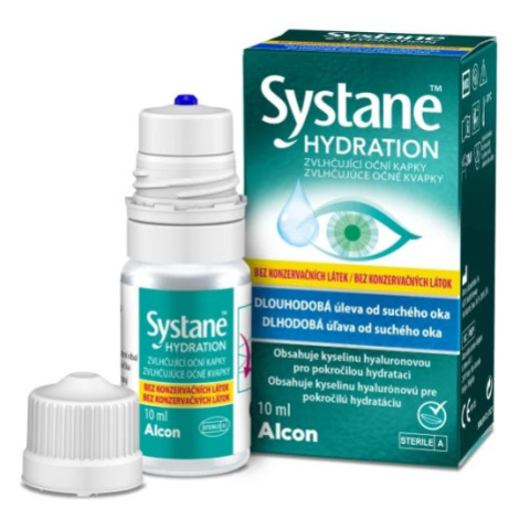 Systane Hydration zvlhčující oční kapky bez konzervačních látek 10 ml