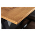 LuxD Barový stůl Queen 120 cm divý dub