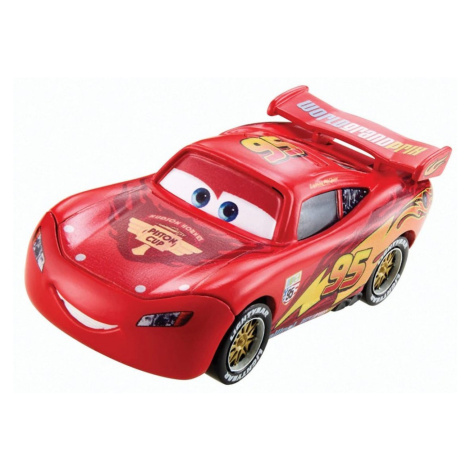 Cars 3 autíčko blesk mcqueen závodní kola, mattel flm20