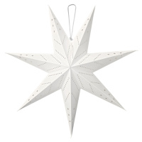 Tutumi Svítící LED papírová hvězda LUMINA III 60 cm bílá