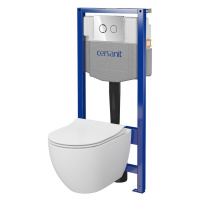 Podomítkový WC set Urban Harmony B990 ovládací tlačítko chrom