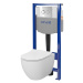 Podomítkový WC set Urban Harmony B990 ovládací tlačítko chrom