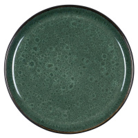 Tmavě zelený dezertní talíř z kameniny ø 21 cm – Bitz