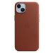 Kryt iPhone 14 Plus Leather Case with MagSafe - Umber (MPPD3ZM/A)