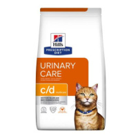 Hill's Prescription Diet c/d Multicare Urinary Care suché krmivo pro kočky 1,5 kg