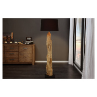 Estila Designová originální stojací lampa Rousilique 175 cm z naplaveného dřeva