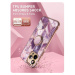 Supcase IBLSN Cosmo Snap pouzdro na iPhone 13 Pro 6.1" Marble purple