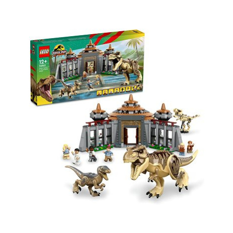 LEGO® Jurassic World 76961 Návštěvnické centrum: útok T-rexe a raptora