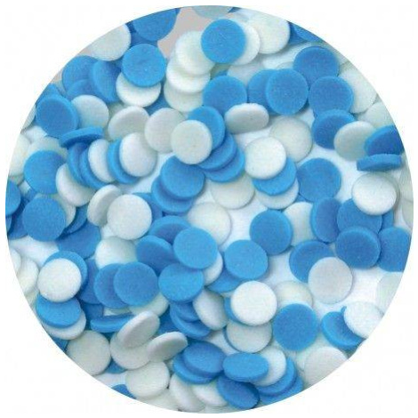 Cukrové konfety modro bílé 40g - Dekor Pol
