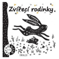 Zvířecí rodinky - Černobílá knížka