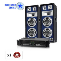 Electronic-Star „Bassboom“, 1600 W, PA set ze série Blue Star