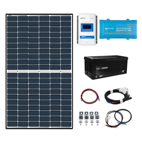 Ecoprodukt Solární ostrovní systém 12V 500VA 410Wp 200Ah