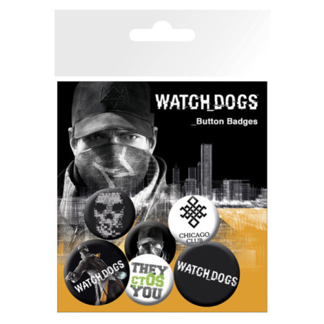 Plackový set Watch dogs – aiden GB Eye