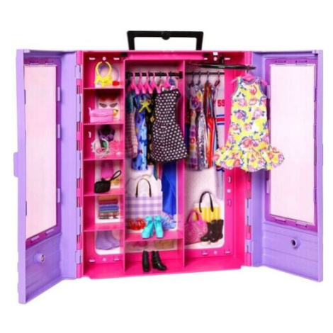 Mattel Barbie šatní skříň