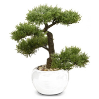 DekorStyle Bonsai v bílém květináči 33 cm