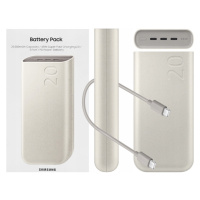 Powerbank Samsung EB-P4520 Rychlé Nabíjení 45W Pd 3X Usb-c 20000 Mah